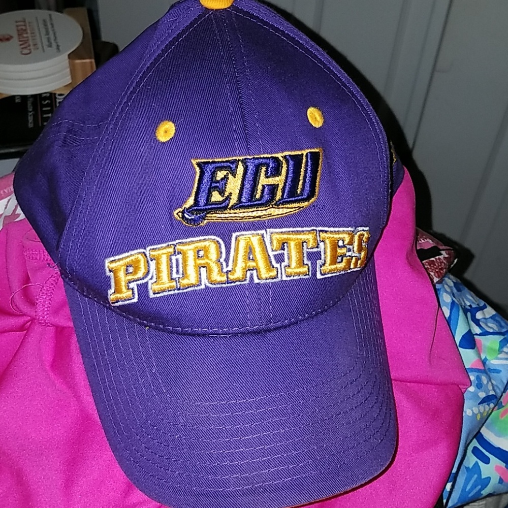 ECU Pirates ball cap worn once
